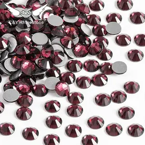 CY SS10 Multicolor Wholesale Diamond Diy Nail Art Flat Back Stone Non Hot Fix Designs Rhinestones