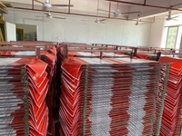Bande et feuille réfléchissantes rouges et blanches micro prismatiques de PVC de bande d'autocollant de vinyle pour le matériel de bannière