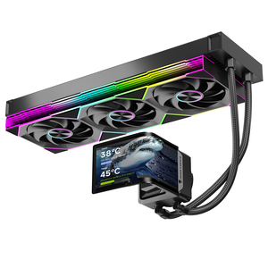 Enfriador de Agua AIO Jungle Leopard CA360 con Pantalla Curva de 6.67 Pulgadas |   Radiador 360, 320W TDP, Ventilador PWM, ARGB, Compatible con Intel y AMD - Product Image 1