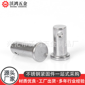 Pasadores de Acero Inoxidable 316 Wohong GB882, Cabeza Plana con Orificio M3 M12, Uso General - Product Image 2
