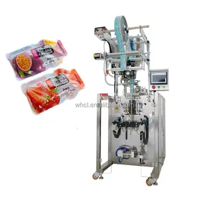 Automatic 10ml 20ml Edible Oil Enzyme Shampoo Cream Lotion Juice Special Irregular Shaped Bag Liquid Sachet Packaging Machine