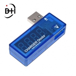 เครื่องวัดแรงดันไฟฟ้าและกระแสไฟแบบดิจิตอลขนาดเล็ก พกพาสะดวก ใช้พอร์ต USB สำหรับตรวจสอบการชาร์จ - Product Image 1