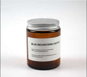 2 Oz 4Oz 8Oz 60Ml 100 Ml 120Ml 250Ml Lọ Nến Màu Xanh Lá Trong Suốt Màu Hổ Phách Có Nắp Nhãn Cá Nhân - Product Image 6