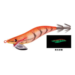 Gamberetti artificiali in legno YO-ZURI Giappone 1.6/1. Esca per Calamari Luminosa Ultravioletta 8/2.0, Gancio EGI JIG, Esca Luminosa per Calamari - Product Image 5