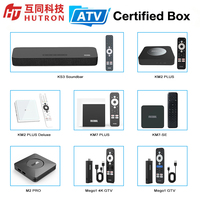Boîtier TV Android 4K WiFi 6 2T2R, Boîtier Smart TV Android 14, Mémoire 4+32 Go, Streaming Ultra HD 4K, Boîtier Décodeur BT 5.2 à Faible Latence