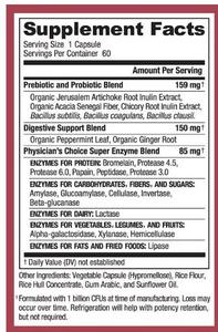 Custom OEM Label enzimi digestivi integratore di peso Losser probiotici enzimi digestivi capsule per la digestione integratore a base di erbe - Product Image 2