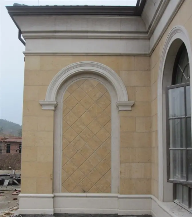 Wholesale exterior Chinese beige 600x300mm tile limestone price