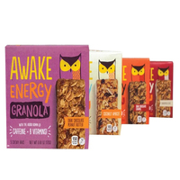 Commande personnalisée boîte de papier de qualité alimentaire pour les noix emballage dernière conception avec brillant/Latte stratification gaufrage revêtement UV