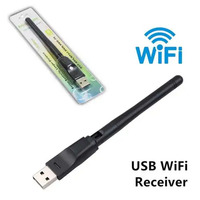Adaptador Wifi USB 2.0 de 150 Mbps con Tarjeta de Red 802.11n y Chipset RTL8188