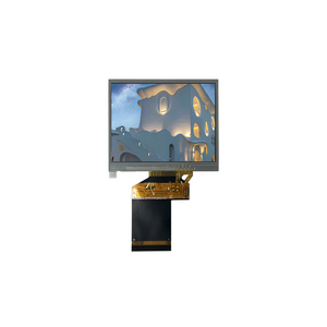 3.5 inch điện trở màn hình cảm ứng 320*240 Độ phân giải 300cd/m2 LCD hiển thị 54pin RGB + SPI giao diện TFT LCD hiển thị - Product Image 3