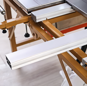 Sierra de mesa deslizante sin polvo, la más vendida del fabricante, equipo profesional para cortar paneles de madera - Product Image 4