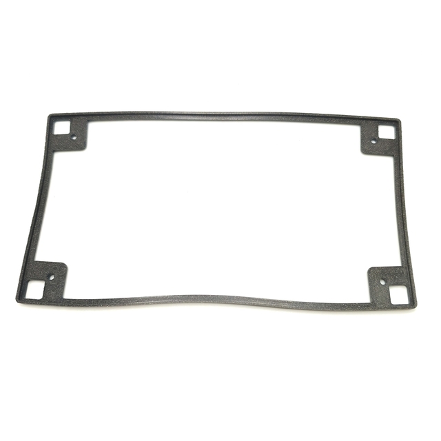 Custom EMI RFI Electrically Conductive Silicone Rubber Seal GasketShielding Elastomer Conductive Rubber Parts