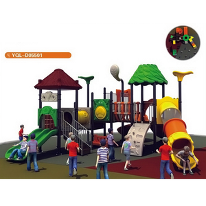 Aire de jeux coulissante en plastique jouets pour enfants bébé toboggan extérieur avec balançoire - Product Image 3