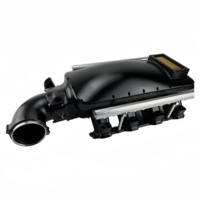 Corps de papillon en aluminium usiné CNC sur mesure pour Chevrolet, pour pièces de performance mécanique, moteur GM LS1, 102 mm, tuyau coudé