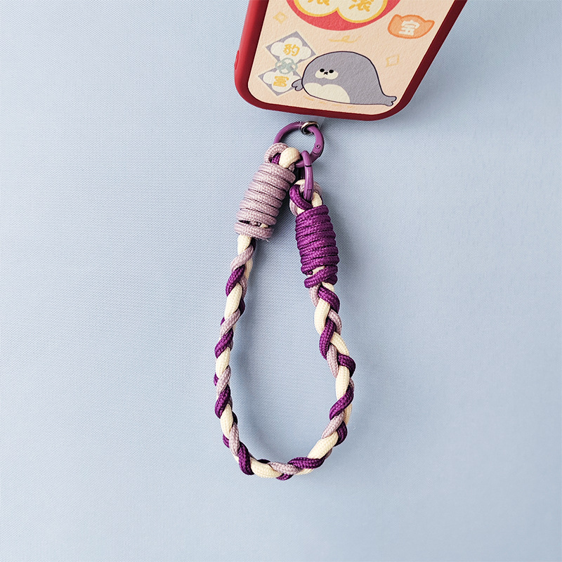 Nylon Braided Strap Universal Wristband Lanyard Compatible with IPhones All Smartphones Keychains Camera Charms