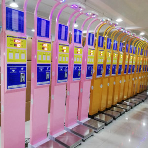 DHM-15 <span class=keywords><strong>Body</strong></span> Fat Máy Kiểm Tra Sức Khỏe Con Người Analyzer Đo Cân Bằng Coin Vận Hành Chiều Cao Và Cân Nặng - Product Image 4