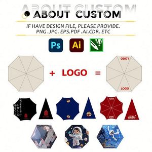 Promotional Gift <b>Folding</b> Mini Umbrella 210T Pongee Fabric Travel Portable Outdoor Umbrella Manual UV Umbrella With Logo Printing - Product Image 2