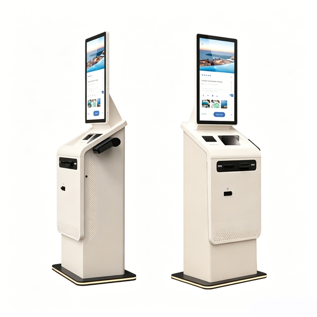 Self Service Checkout Kiosk Software System Touch Screen Barcode Reader Floor Standing Intel Core I7 Windows/Android OS for