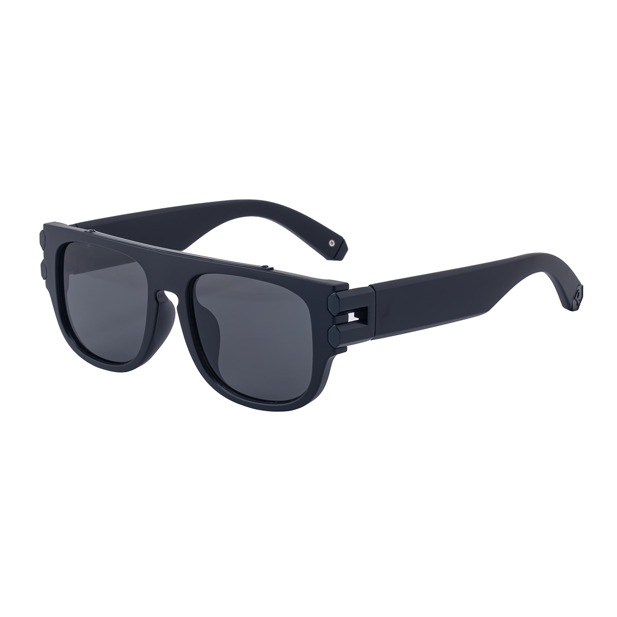 Cadre noir mat C5 gris