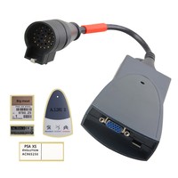 LEXIA V985 PP2000 Diagbox, Detector de Señales de Chip Completo, Instrumento de Diagnóstico para Vehículos Citroën, Doce Voltios