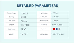 Hongtech harga rendah klem lepas Manual pengangkat sepeda motor gunting portabel pengangkat sepeda motor - Product Image 5