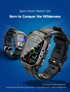 Reloj inteligente deportivo OEM C26 BT AI Asistente de voz Rastreador de ejercicios 1ATM Reloj deportivo de lujo a prueba de agua Llamada Ritmo cardíaco Oxígeno <span class=keywords><strong>en</strong></span> <span class=keywords><strong>sangre</strong></span> - Product Image 2