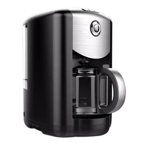 Real manufacture cafeteras professional commercial big capacity grind and drip coffee maker with grinder