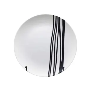 10.5 inch Plat Dinner Plate Hot-sale Melamine Plate Dish Round 100% Melamine Kitchen Ware