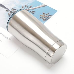Gobelet isotherme durable de 40 oz en acier inoxydable, forme cintrée, vente en gros transfrontalière, mug de voyage - Product Image 4
