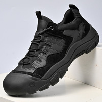 Chaussures de randonnée et de trekking décontractées à semelle souple pour hommes grandes tailles (tailles 40-46) - Résistantes à l'usure et amortissantes