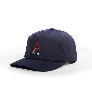 Casquettes de golf en nylon brodées OEM avec logo personnalisé, 5 panneaux, visière légèrement incurvée, casquettes snapback - Product Image 2