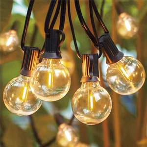 Festoon Globe <strong>Bulb</strong> G40 <strong>LED</strong> <strong>String</strong> <strong>Light</strong> Garland 10M/25ft/50ft Outdoor Waterproof Christmas Wedding Decoration - Product Image 1