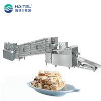 Machine industrielle entièrement automatique pour la fabrication de nougat, ligne de production de nougat pour la fabrication et le traitement du chikki aux cacahuètes
