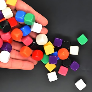 <span class=keywords><strong>Dados</strong></span> Personalizables de 16 mm, Moldeados, en Blanco, Multicolores, de Plástico Brillante, Bajo MOQ, al por Mayor, para Manualidades, Juegos de Mesa, Regalos para Todas las Edades - Product Image 2