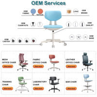 Chaise moderne pivotante et rembourrée pour la maison, la conception d'un bureau, l'élégance, la mobilité et la polyvalence.