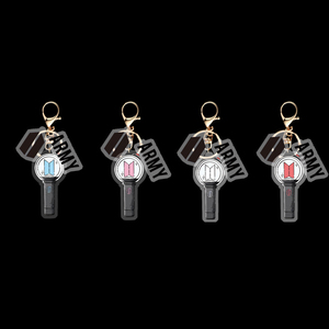 Custom New Creative BTSBulletproof Support Lamp Acrylic Key Chain Key Pendant Peripheral Same Model UV Printing Cartoon - Product Image 2