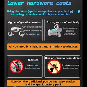 NOUVEAU <span class=keywords><strong>TOP</strong></span> <span class=keywords><strong>VR</strong></span> Shooting Multiplayer <span class=keywords><strong>VR</strong></span> Shooting Arena 9D <span class=keywords><strong>VR</strong></span> Shooting Free Walking Big Space Free Roam Arena Machine de réalité virtuelle - Product Image 5