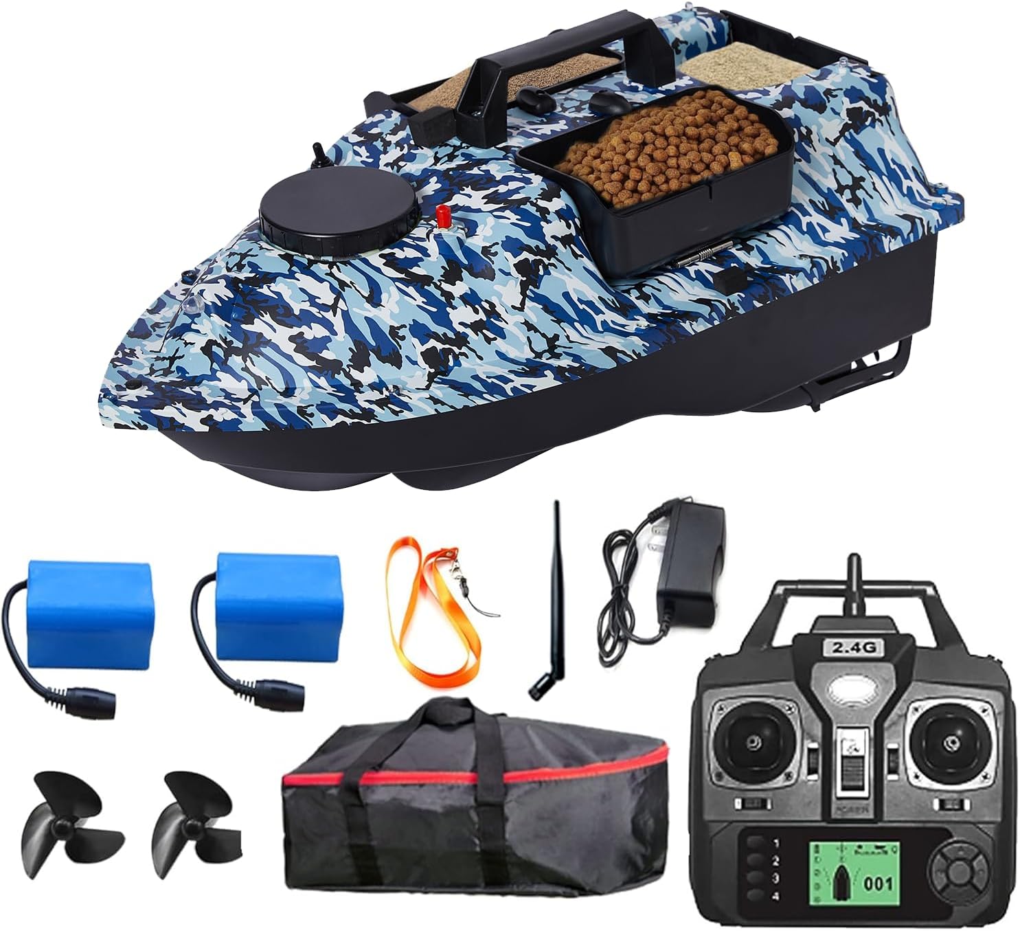 Camouflage bleu-GPS