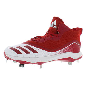 Adidas Icon V Bounce Mid <b>Mens</b> <b>Shoes</b> Color: <b>Red</b>/White/<b>Red</b> 100% Authentic - Product Image 1