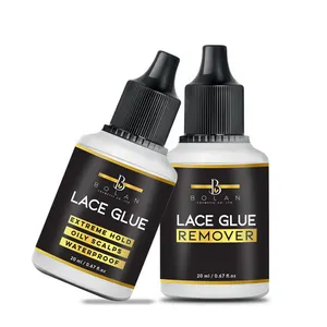 Private Label Clear Frontaal Vendor Set Remover Pruik Lijm Water Proof Hair Extensions Lace Pruiken Lijm