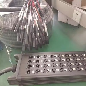 Câble Multipaire Boîtier de Scène DMX <span class=keywords><strong>Audio</strong></span> et Alimentation 8/12/16/20/24/28/32 Canaux, Snake XLR Mâle vers Femelle pour Multi Microphones - Product Image 4