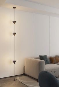 โคมระย้าข้างเตียงแบบเรียบง่ายทันสมัยหัวเดียวขนาดเล็กในห้องนอนบาร์ร้านอาหารที่เรียบง่ายทันสมัยทรงกรวย CEI - Product Image 3