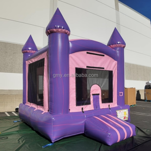 GMY Inflatables Château Gonflable Commercial Rouge et Violet Effet Marbre pour <span class=keywords><strong>Location</strong></span> de Fêtes - Product Image 4