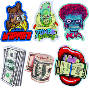 Bolsas de Mylar con Cierre Zip, Bolsas de Aluminio de 3.5 con Cierre Hermético, Impresión Personalizada, a Prueba de Olores, Reutilizables, para Productos de Cannabis, Venta al Por Mayor - Product Image 1