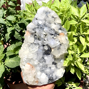 Wholesale Healing <b>Crystal</b> Carved Apophyllite Geode <b>Cluster</b> Citrine <b>Clusters</b> Druzy Handmade Mineral Specimen for Decoration - Product Image 4