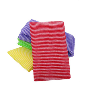 Nylon Polyester Bath Towel Long Strip <b>Back</b> <b>Scrubbing</b> Towel For Household Use - Product Image 4
