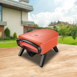 Horno de Pizza <span class=keywords><strong>Italiano</strong></span> Plegable, Portátil, de Acero Inoxidable, a Gas, Giratorio, Grande, para Exteriores, Ideal para Fiestas en Zonas de Aficionados al Fútbol - Product Image 4