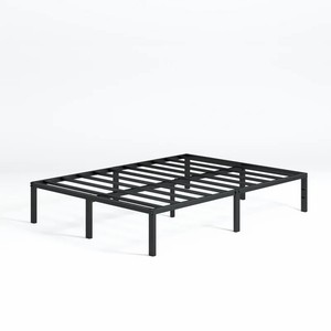 Custom Twin Durable Metal <b>Bed</b> Frame Platform for Hotels Schools Apartments Large Bedrooms Inner Frame Metal Tube with Coating - Product Image 1