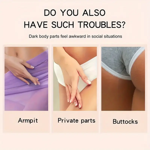 Meilleure vente de crème hydratante blanchissante forte pour éliminer les aisselles sombres Zones privées avec bouton à l'acide salicylique - Product Image 5