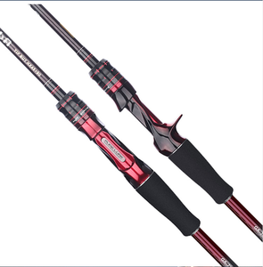 Alpha Gros Peche Haute Qualité Baitcasting <span class=keywords><strong>Canne</strong></span> À Pêche Fuji Guide Coulée Cannes à Pêche - Product Image 6
